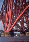 Forth Rail Bridge over Firth of Forth estuary, Scotland