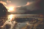 Upper Lake at sunset, Killarney Lakes, Ireland